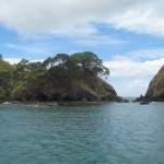 Entrance to Whangaroa harbour